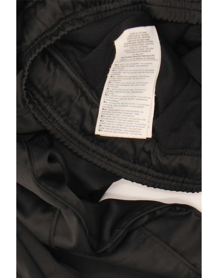 Pantaloni della tuta da donna Nike Dri Fit UK 6 XS poliestere nero
