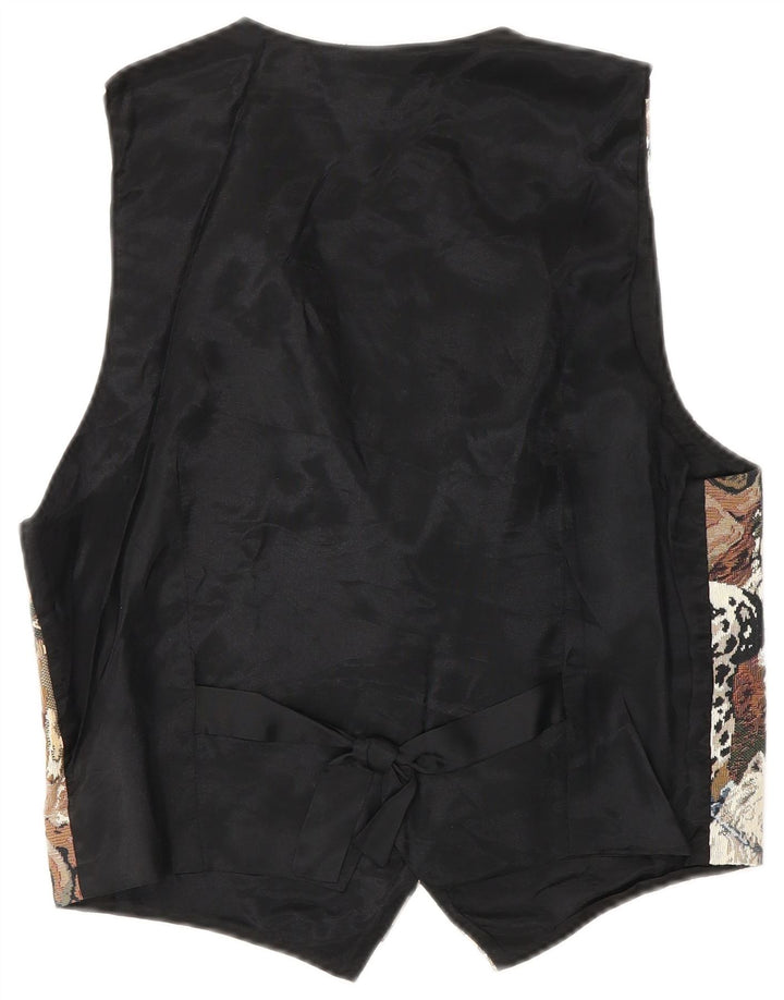 Gilet da donna ORVIS UK 14 Cotone medio con stampa animalier multicolore