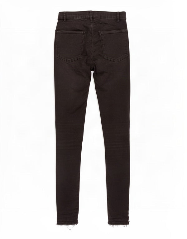 Jeans skinny Jamie da donna Topshop W28 L30 cotone nero