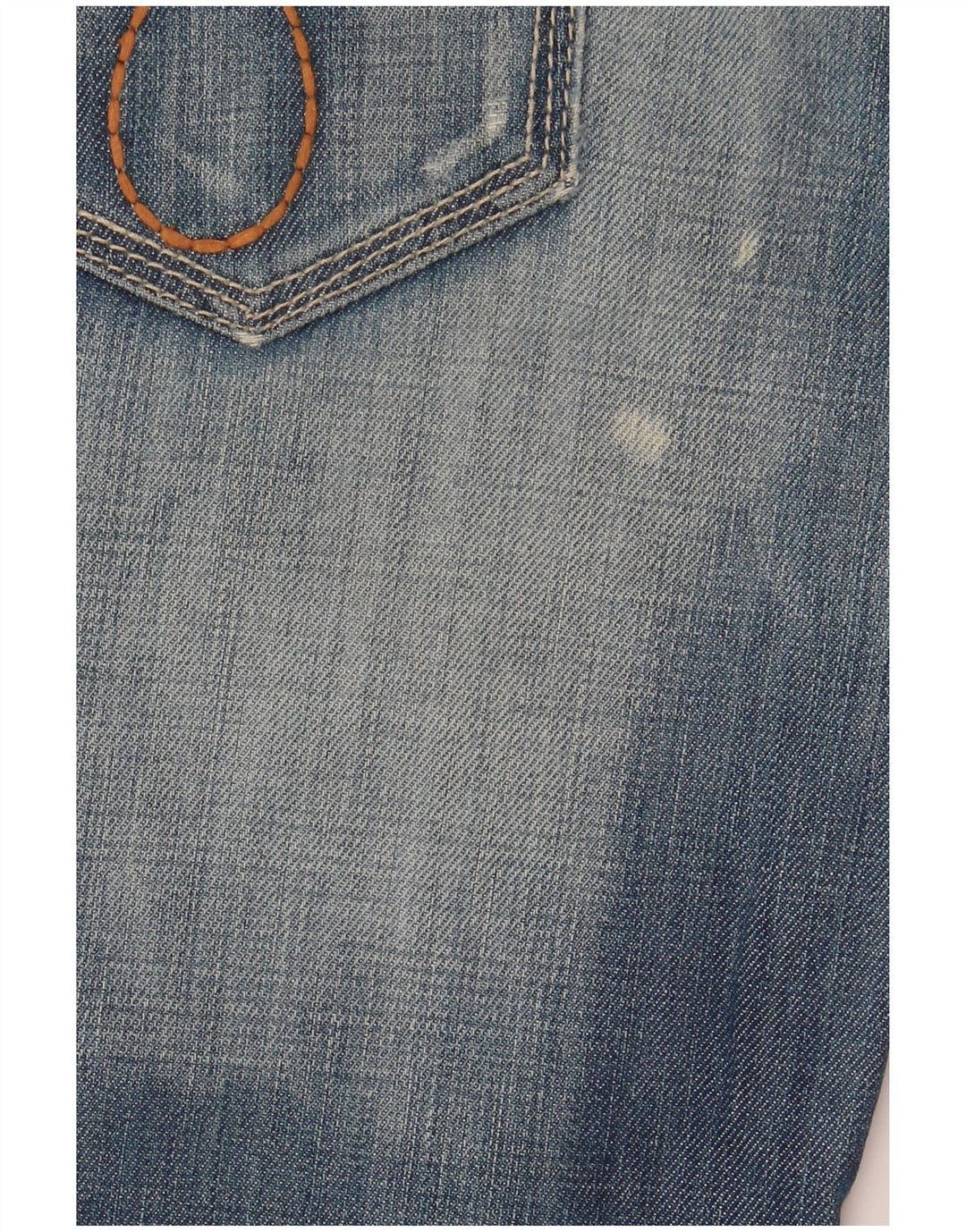 Pantaloncini di jeans Bermuda da donna Calvin Klein W26 piccoli in cotone blu