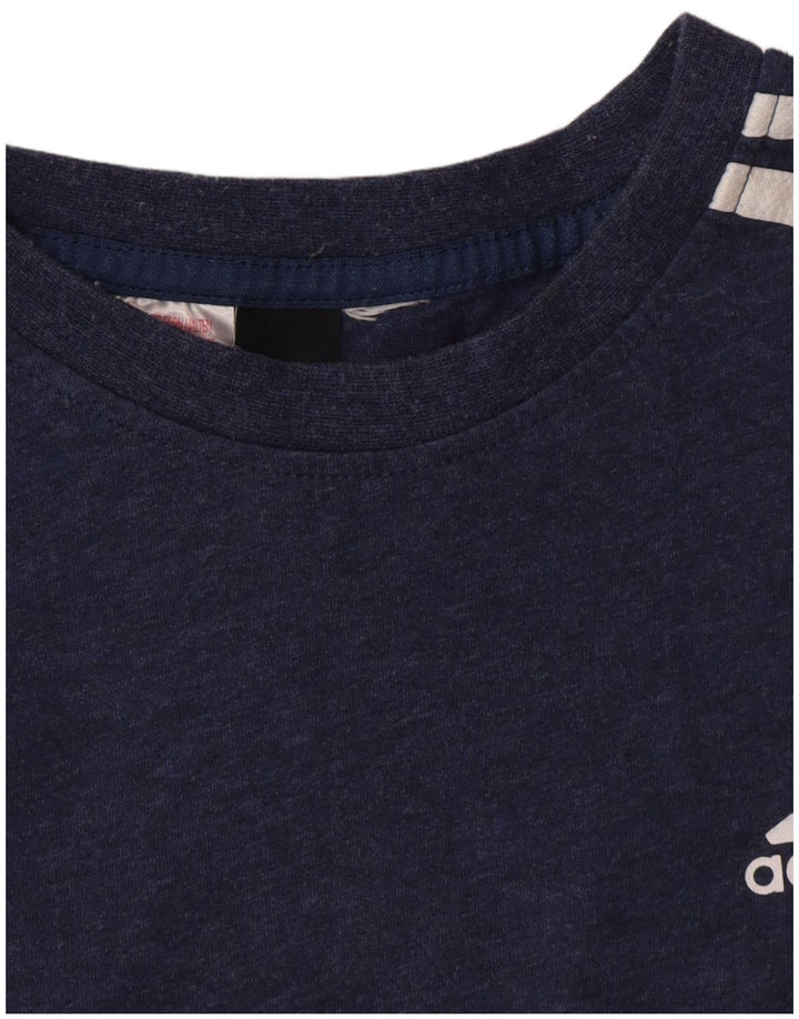 Maglietta Adidas da ragazzo Top 9-10 anni Blu Navy