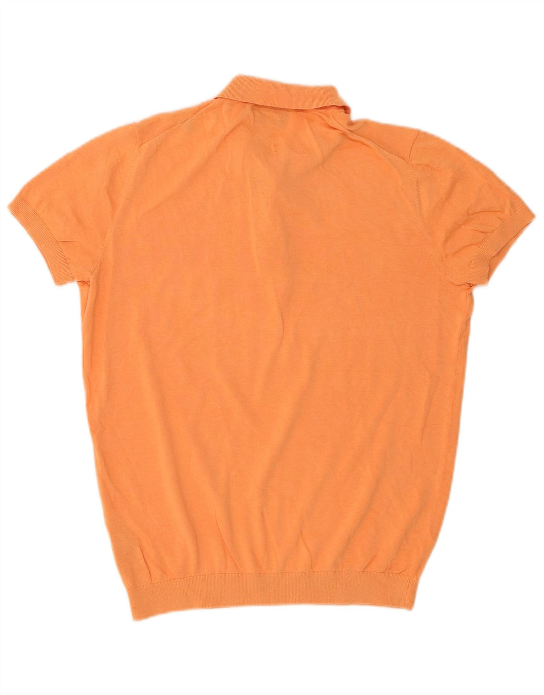 Polo Uomo Massimo Dutti Piccola Arancione In Cotone