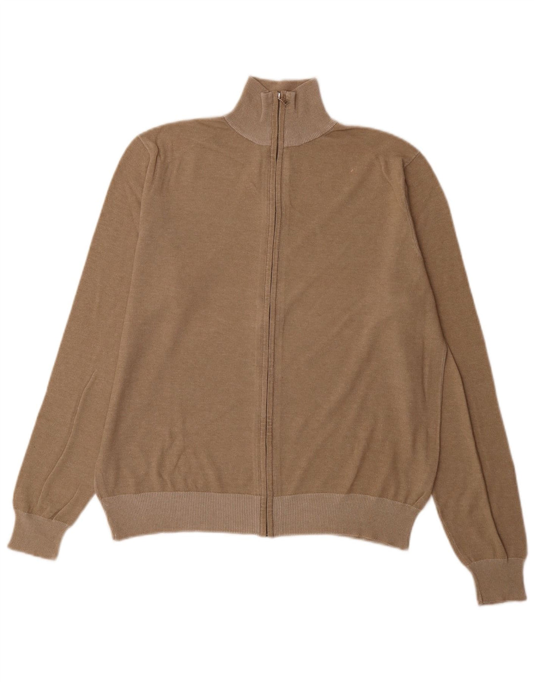 Calvin Klein Jeans Uomo Cardigan Maglione Grande Cotone Beige
