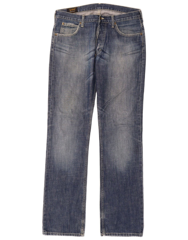 Jeans dritti Lee Freeburn da uomo W32 L34 cotone blu
