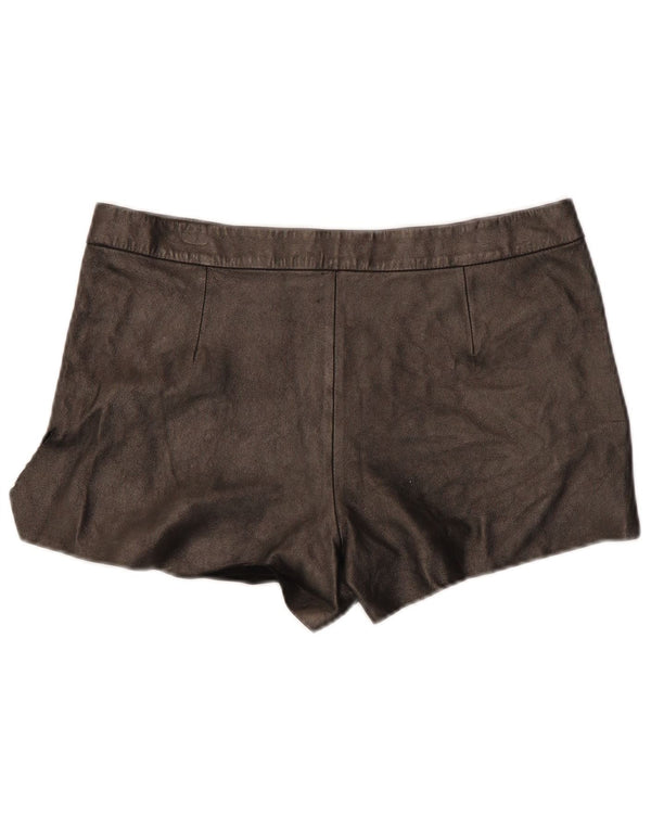 Pantaloni caldi in pelle da donna All Saints W29 medi neri