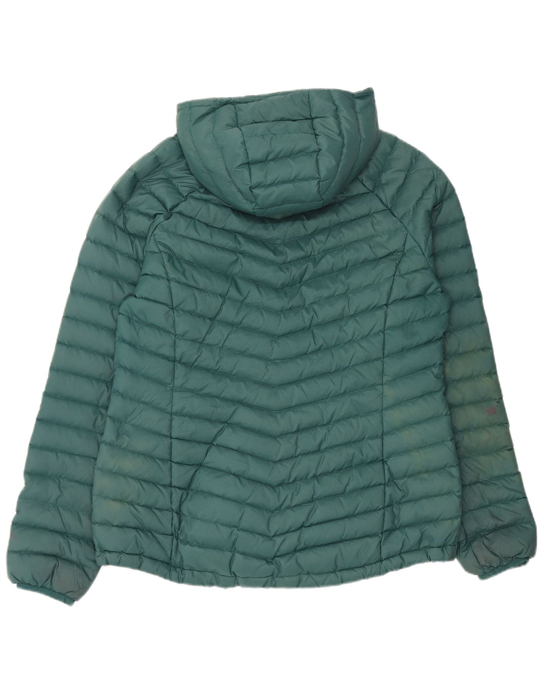 Giacca imbottita con cappuccio da donna Mountain Warehouse UK 14 Nylon verde medio