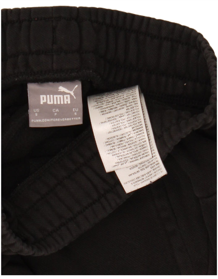 Pantaloni da tuta da uomo Puma Joggers piccoli in cotone nero