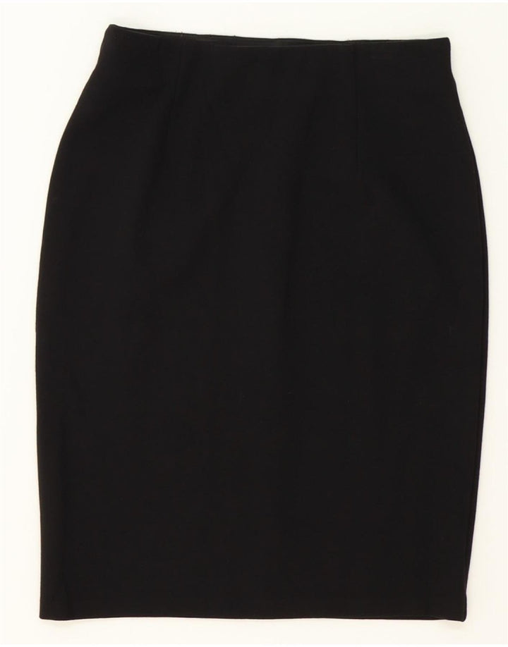 BENETTON Womens Pencil Skirt W28 Medium Black Vintage Benetton and Second-Hand Benetton from Messina Hembry 