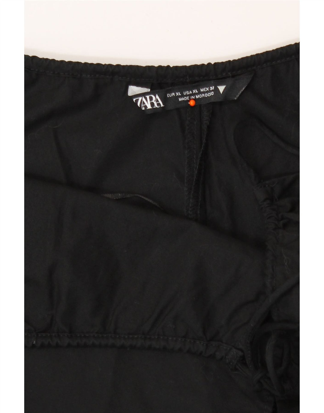 Tutina corta da donna Zara UK 18 XL Nera