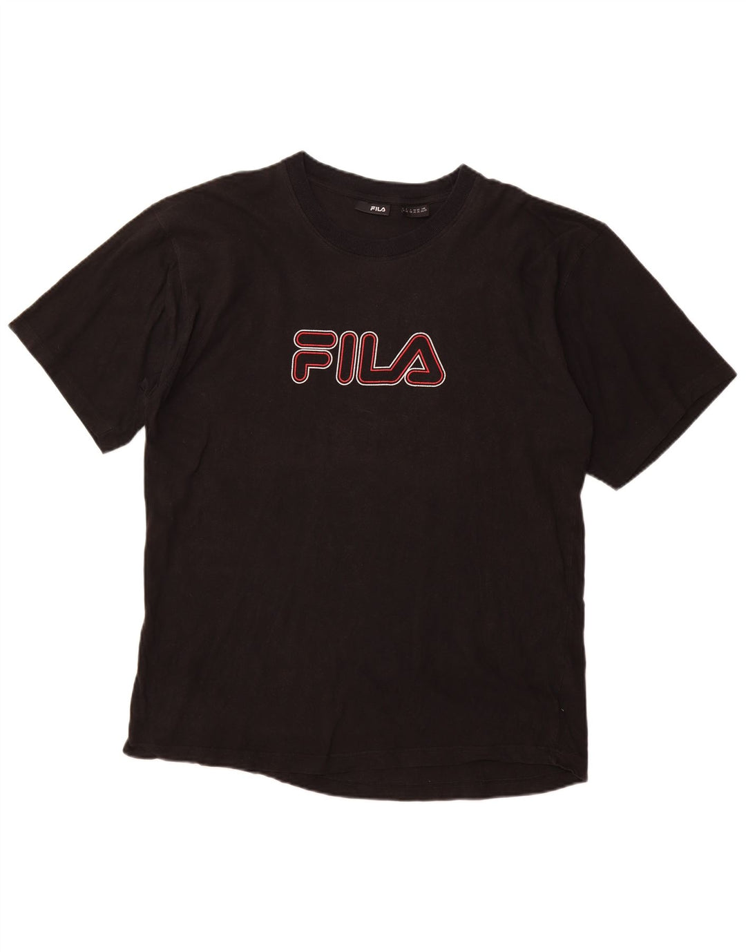 T-shirt grafica da uomo FILA Top XL Nera