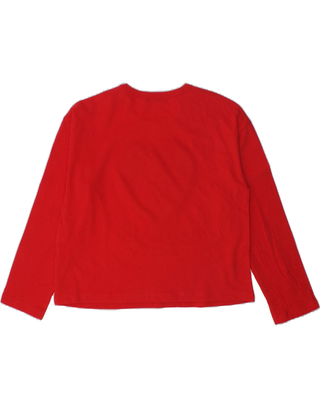 BENETTON Girls Top Long Sleeve 6-7 Years Red | Vintage Benetton | Thrift | Second-Hand Benetton | Used Clothing | Messina Hembry 