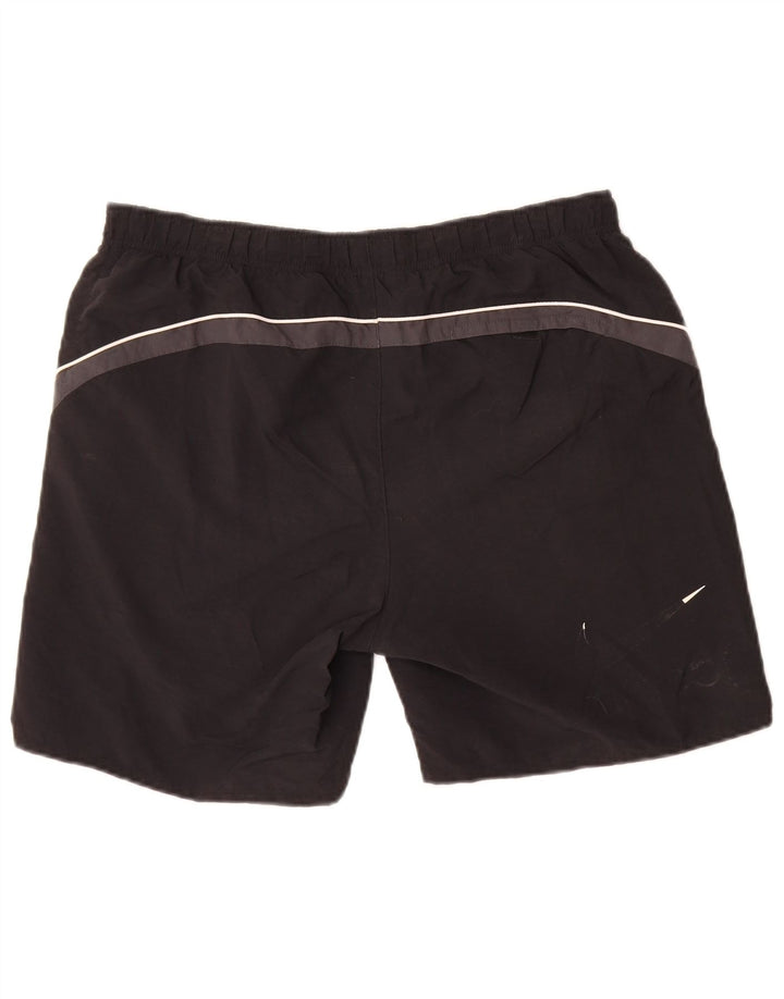 Pantaloncini sportivi Nike da uomo, nylon color block medio nero
