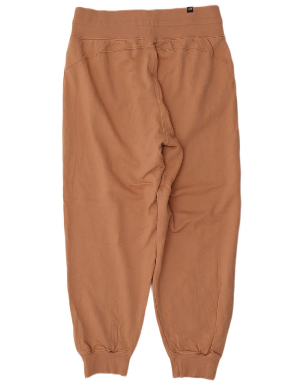 Pantaloni da tuta da donna Puma Joggers UK 16 Large Beige Cotton