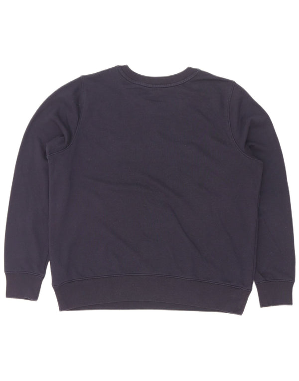 Felpa grafica da donna Marks & Spencer UK 14 grande blu navy