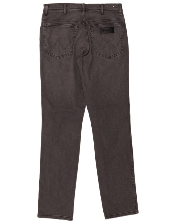 Jeans Wrangler Texas Slim da uomo W32 L34 cotone grigio