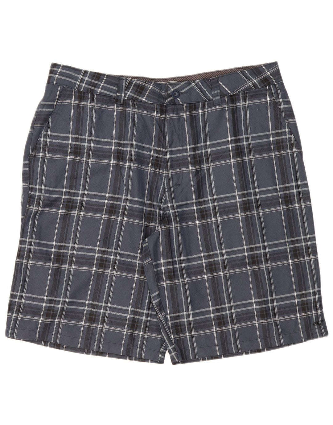 Pantaloncini chino da uomo O'Neill W40 XL poliestere scozzese blu navy