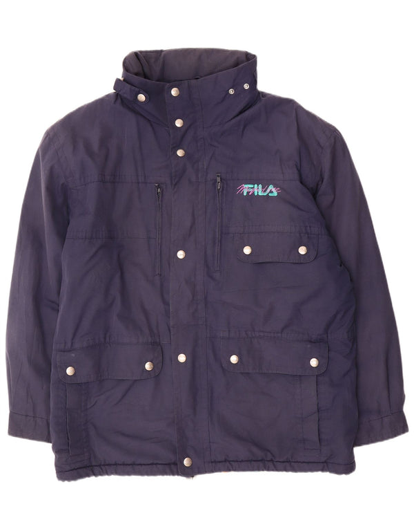 Giacca a vento Fila da uomo Magic Line UK 44 2XL poliestere blu navy
