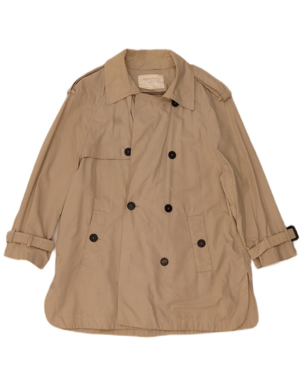 Trench oversize da donna Zara UK 10 piccolo Beige