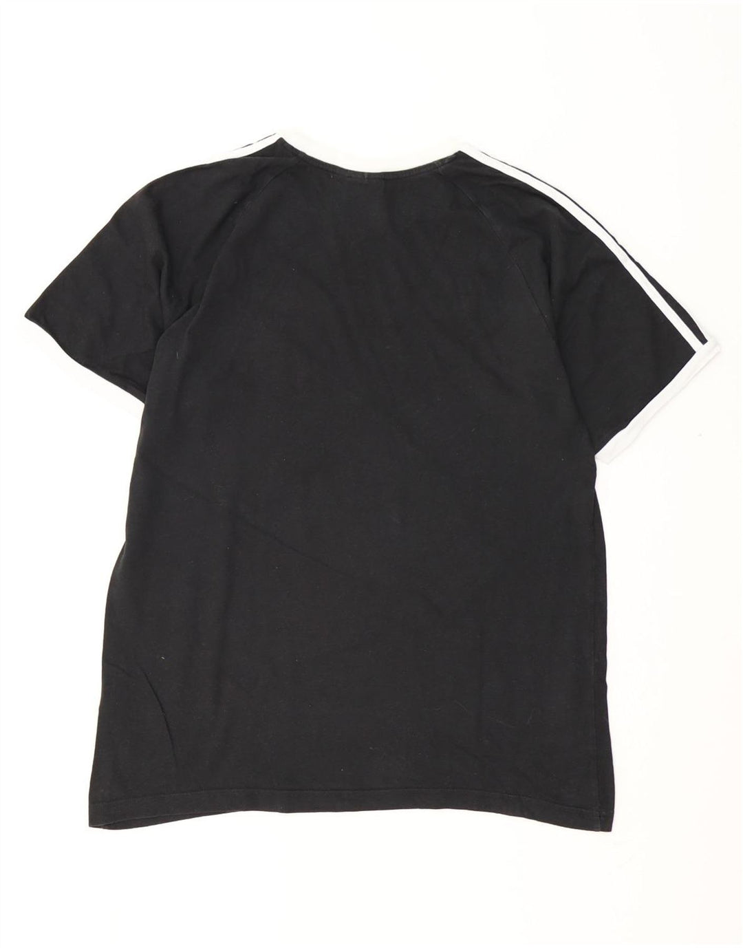 T-shirt da uomo ADIDAS Top grande in cotone nero