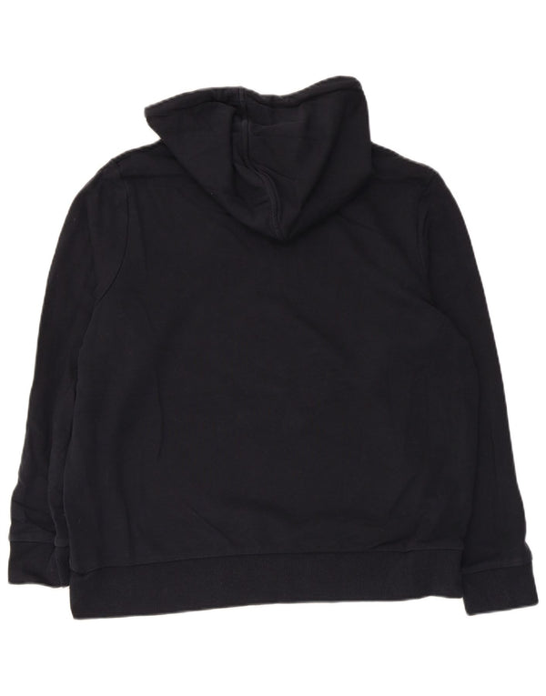 Maglione con cappuccio da donna Marks & Spencer UK 14 grande cotone nero