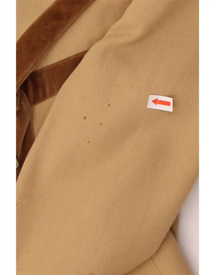 EMPORIO ARMANI Womens Blazer Jacket IT 44 Medium Beige Wool Vintage Emporio Armani and Second-Hand Emporio Armani from Messina Hembry 