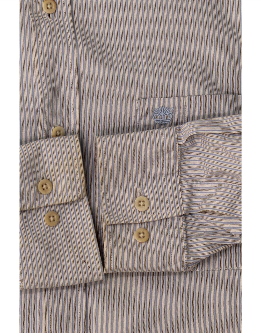 Camicia da uomo Timberland XL blu cotone classica