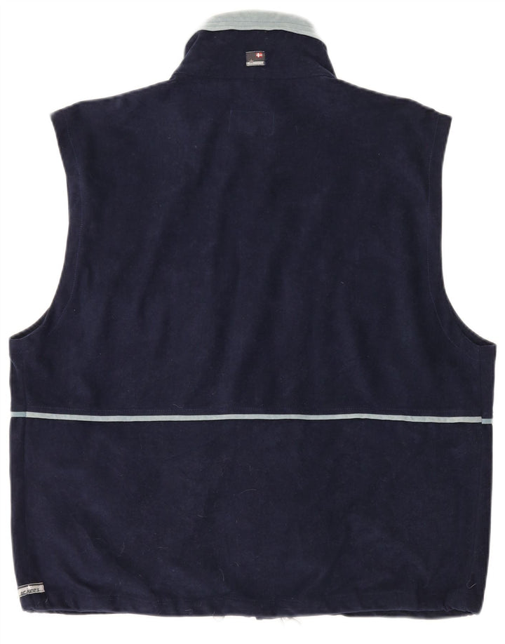 Gilet da uomo di MC Kee UK 42 XL poliestere blu navy