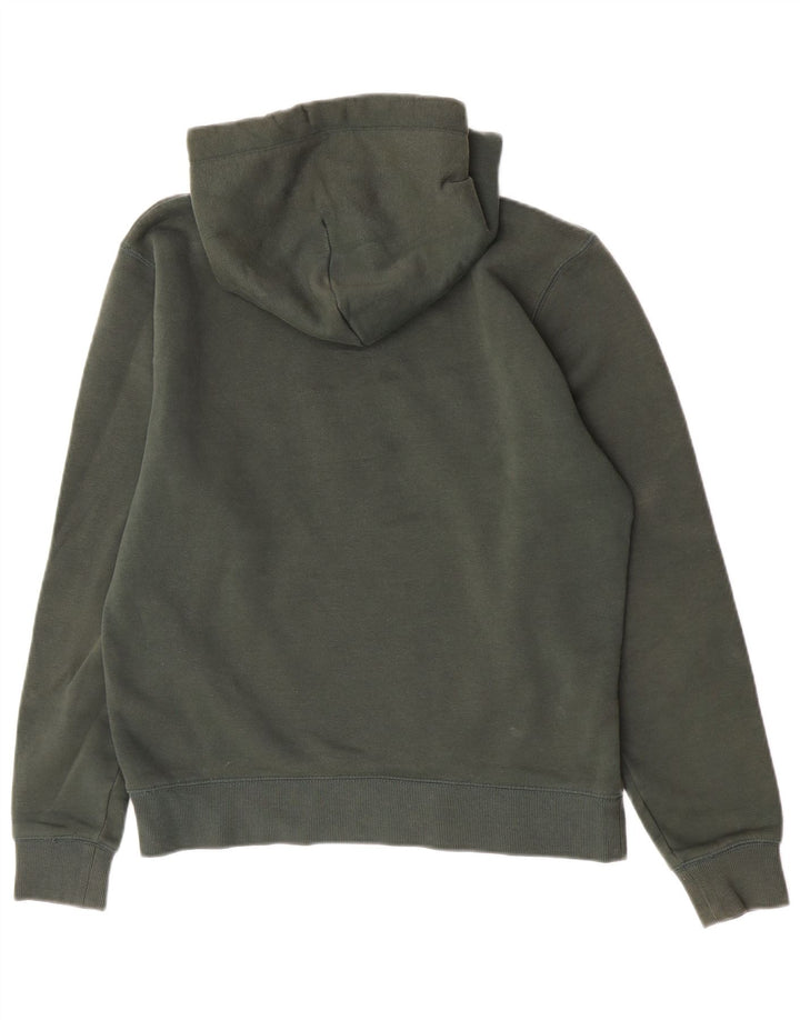 Maglione con cappuccio grafico da uomo Jack Wills in cotone verde medio