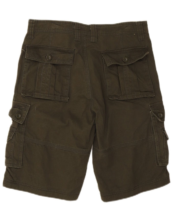 Vintage Mens Cargo Shorts W30 Medium  Khaki Cotton