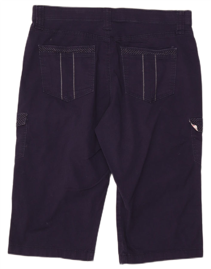 Pantaloncini cargo da donna LEE US 12 Large W34 cotone blu navy