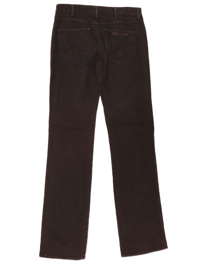Jeans dritti Sara da donna Wrangler W28 L34 cotone nero