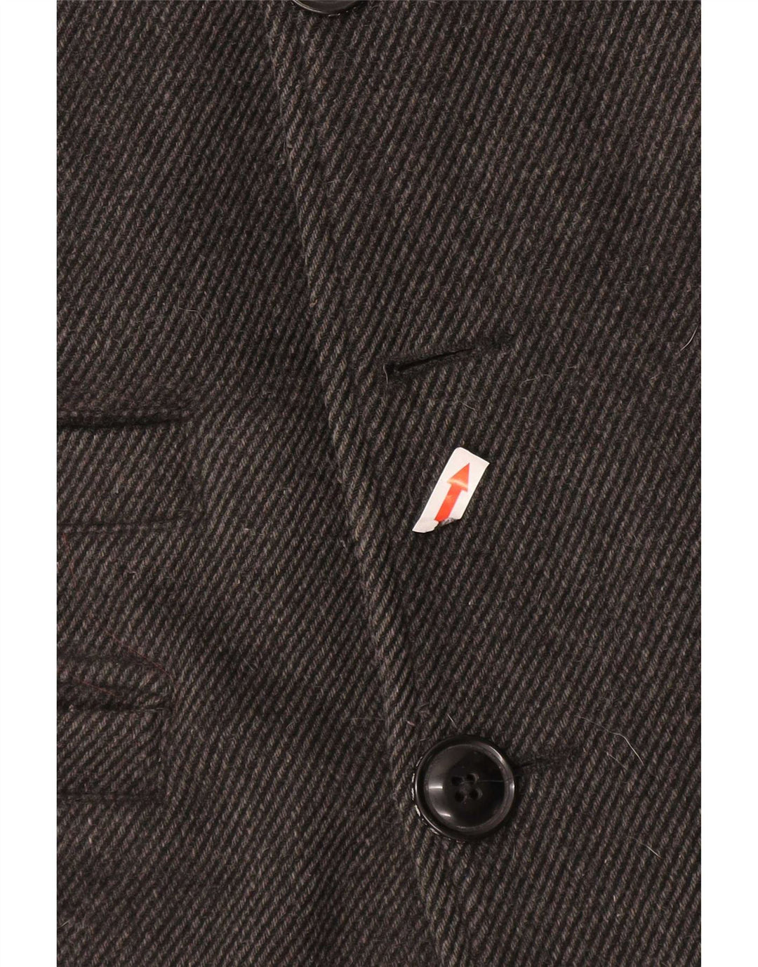 Cappotto da marinaio da uomo Superdry UK 40 grande lana grigia