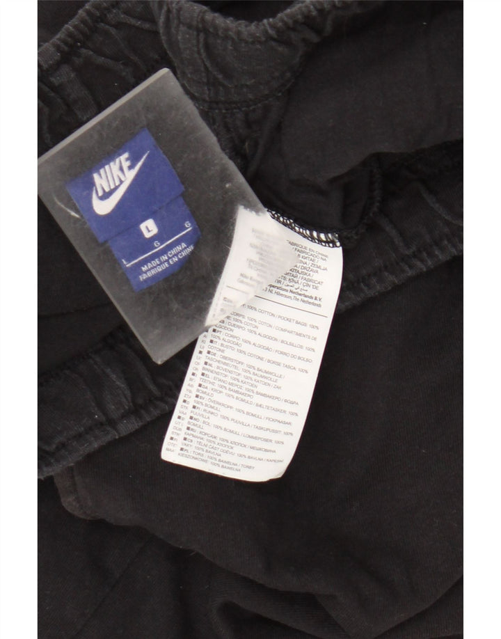 Pantaloncini sportivi Nike da uomo grandi in cotone nero