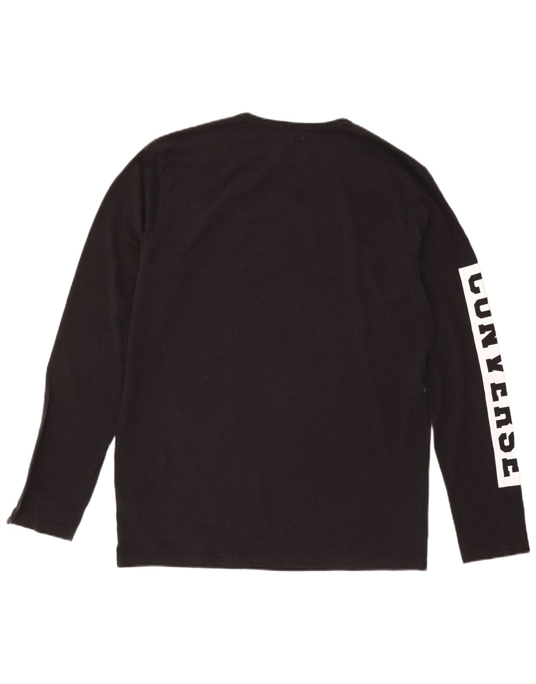 Converse Top grafico da uomo a maniche lunghe 2XL cotone nero