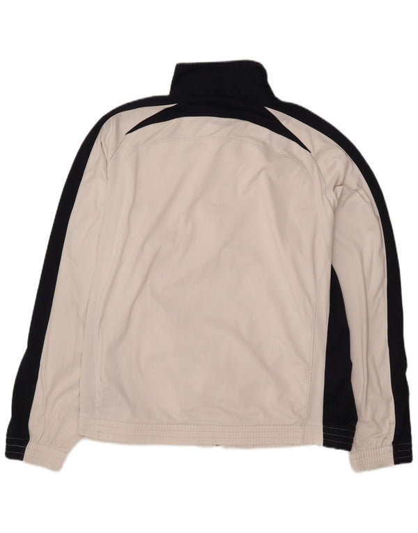 Giacca da tuta da uomo Champion 2XL Poliestere color block bianco