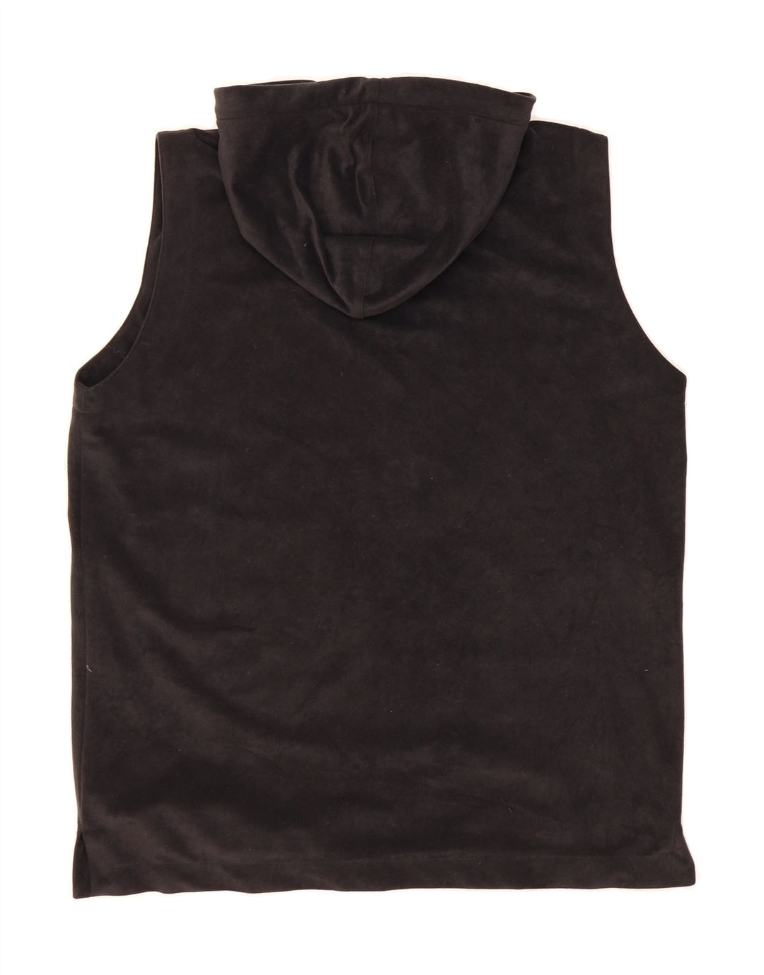 DIADORA Mens Sleeveless Zip Hoodie Sweater Medium Black Polyester Vintage Diadora and Second-Hand Diadora from Messina Hembry 