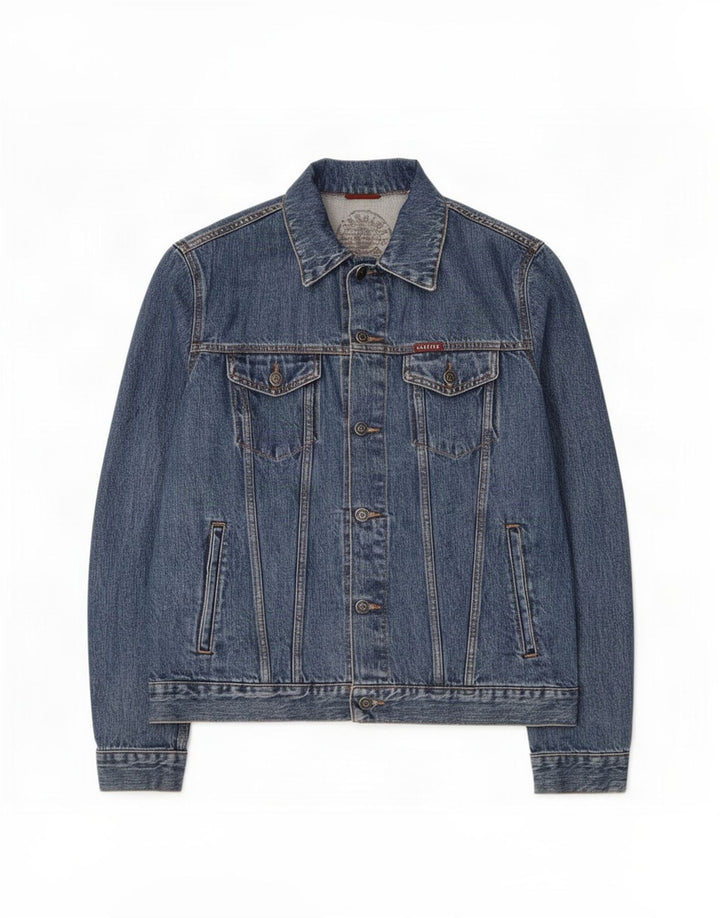 Giacca in denim Carrera 450 da uomo UK 38 Cotone blu medio
