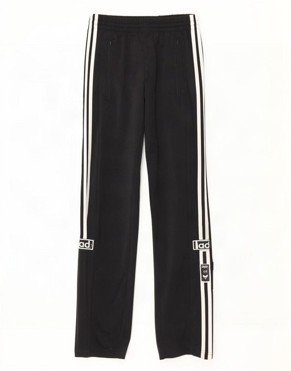 Pantaloni da tuta grafica da uomo Adidas XS poliestere nero