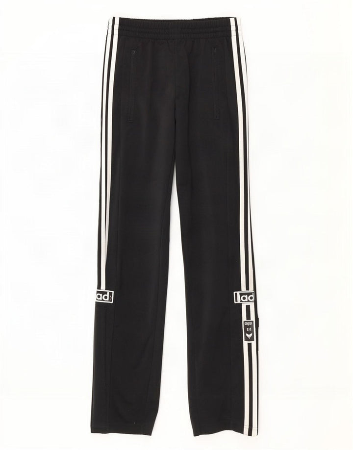 Pantaloni da tuta grafica da uomo Adidas XS poliestere nero