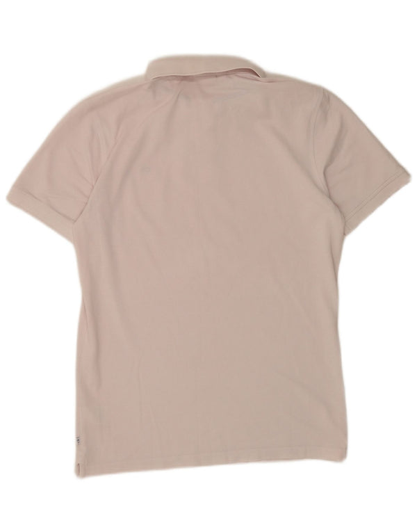 Polo da uomo Calvin Klein piccola in cotone rosa
