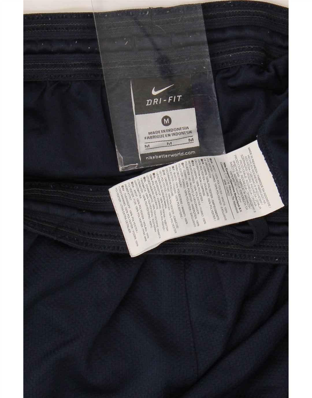 NIKE Pantaloncini sportivi da uomo Inghilterra medio poliestere blu navy