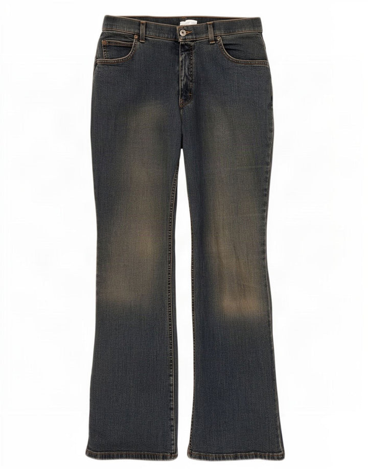 Jeans Bootcut da donna Marks & Spencer UK 16 Large W32 L31 Cotone blu