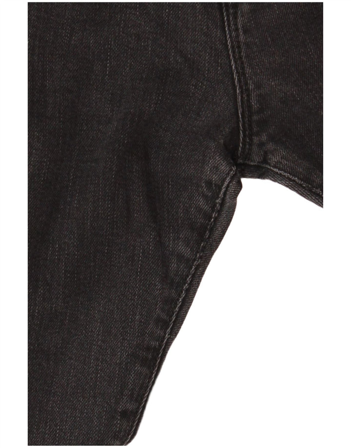Jeans dritti da donna Lee W29 L30 cotone nero