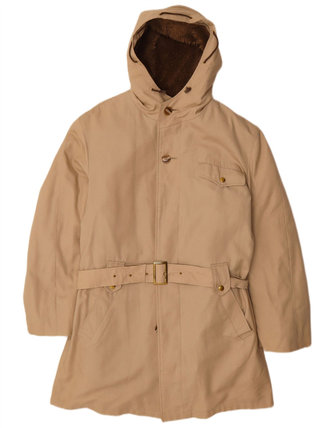 Cappotto giacca a vento da uomo Trevira UK 38 Poliestere beige medio