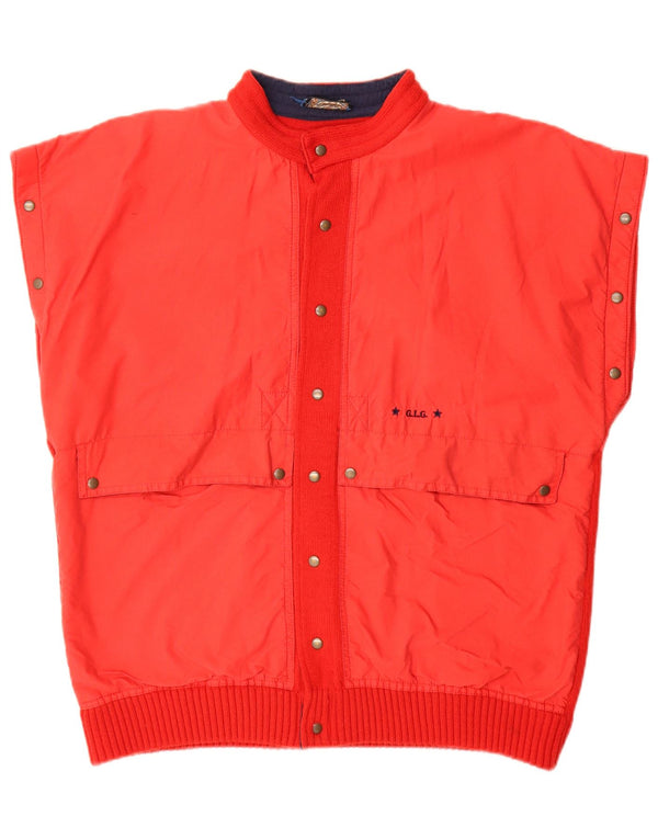 Gilet Uomo Good Luck IT 52 XL Rosso Lana