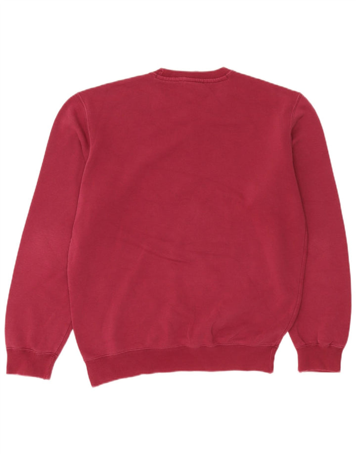 Felpa da uomo Champion Maglione rosso medio in cotone