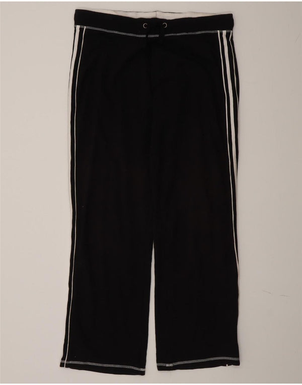 Pantaloni da tuta da donna Marks & Spencer UK 16 grandi cotone nero