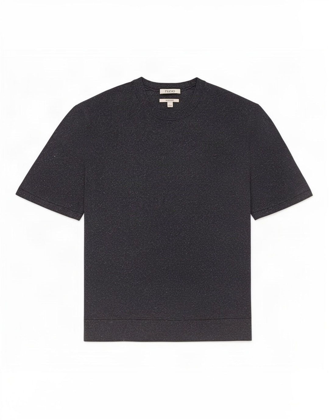 T-shirt da donna Cos Top UK 14 Seta screziata grigio medio