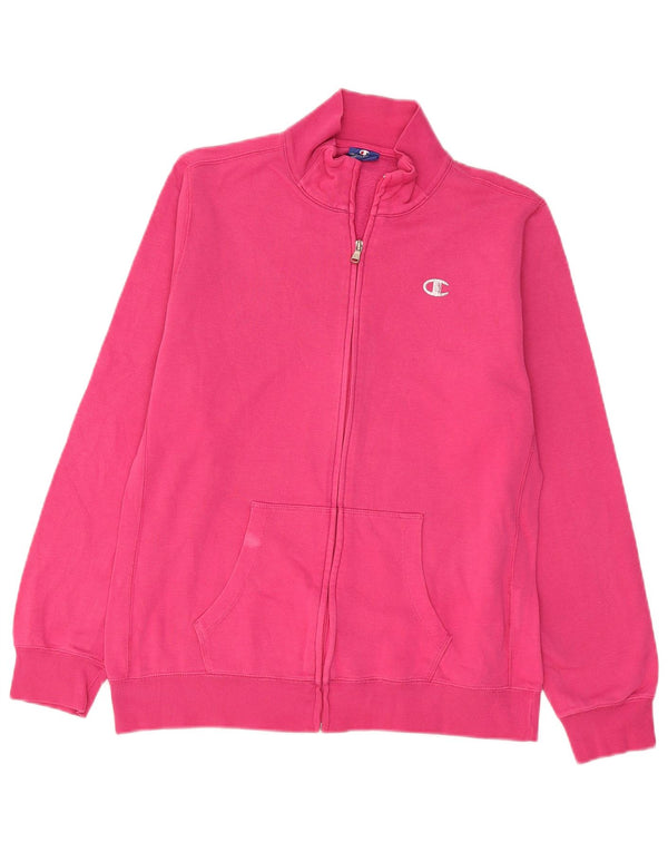 Giacca da tuta da donna Champion UK 18 XL Cotone rosa