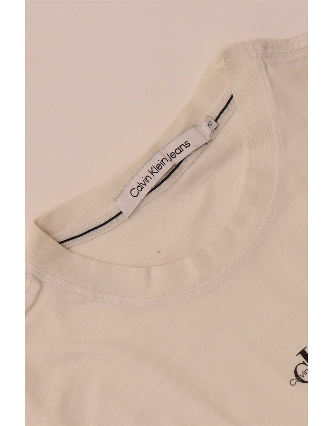 Maglietta da uomo Calvin Klein Jeans XS bianca